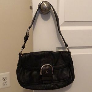 Black Coach shoulder bag